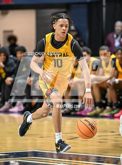 Thumbnail 2 in La Salle Academy vs. Central ( RIIL State Semifinal )  photogallery.