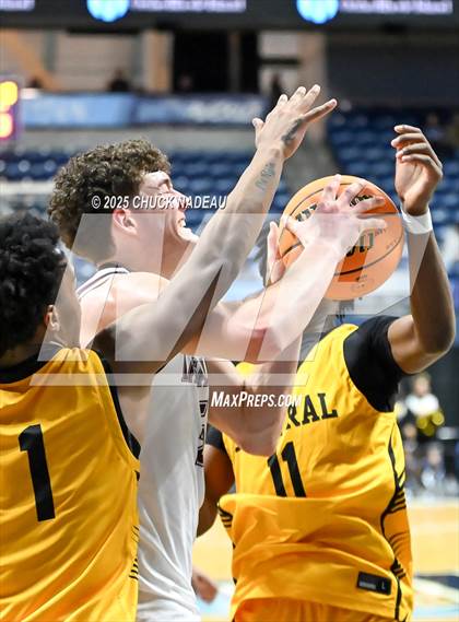 Thumbnail 2 in La Salle Academy vs. Central ( RIIL State Semifinal )  photogallery.