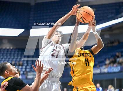 Thumbnail 1 in La Salle Academy vs. Central ( RIIL State Semifinal )  photogallery.