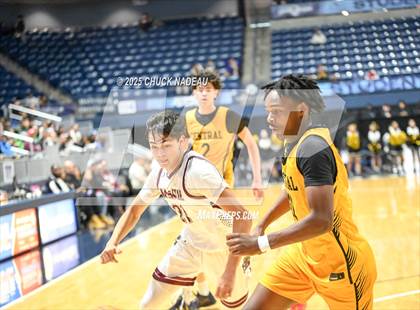 Thumbnail 3 in La Salle Academy vs. Central ( RIIL State Semifinal )  photogallery.