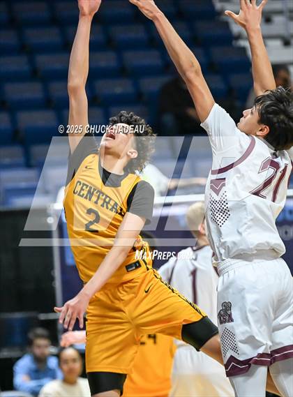 Thumbnail 1 in La Salle Academy vs. Central ( RIIL State Semifinal )  photogallery.