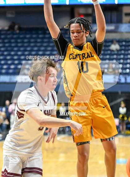 Thumbnail 2 in La Salle Academy vs. Central ( RIIL State Semifinal )  photogallery.