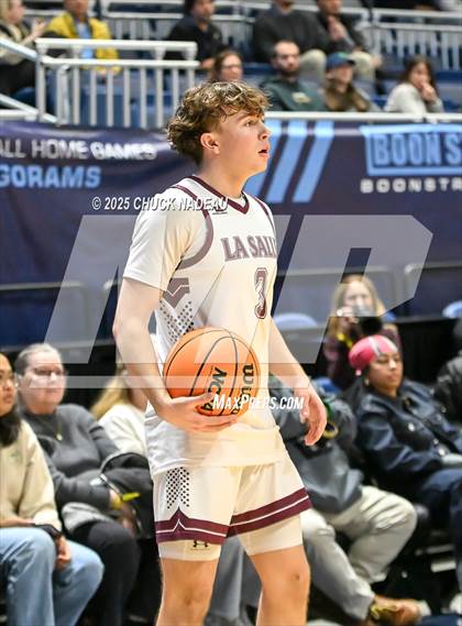 Thumbnail 1 in La Salle Academy vs. Central ( RIIL State Semifinal )  photogallery.