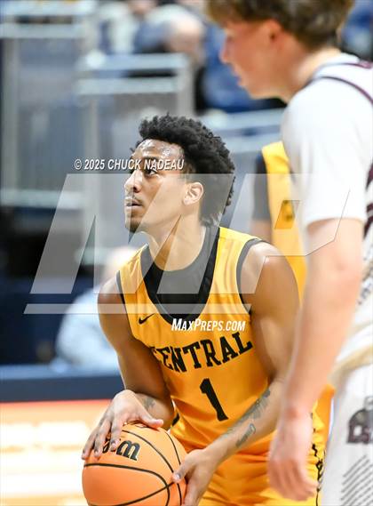 Thumbnail 2 in La Salle Academy vs. Central ( RIIL State Semifinal )  photogallery.