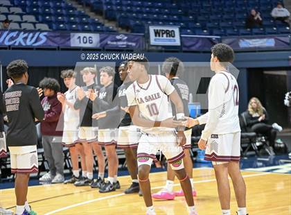 Thumbnail 2 in La Salle Academy vs. Central ( RIIL State Semifinal )  photogallery.