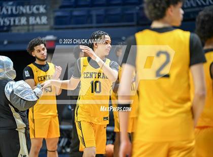 Thumbnail 1 in La Salle Academy vs. Central ( RIIL State Semifinal )  photogallery.