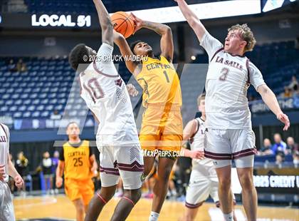 Thumbnail 3 in La Salle Academy vs. Central ( RIIL State Semifinal )  photogallery.