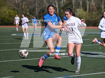 Thumbnail 2 in Lincoln @ Cumberland (RIIL Division 1 Quarterfinal) photogallery.