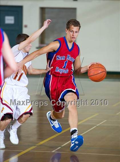 Thumbnail 2 in Oxnard vs. San Marcos (Santa Barbara Holiday Classic Tournament) photogallery.
