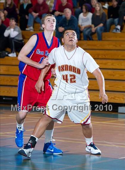 Thumbnail 2 in Oxnard vs. San Marcos (Santa Barbara Holiday Classic Tournament) photogallery.