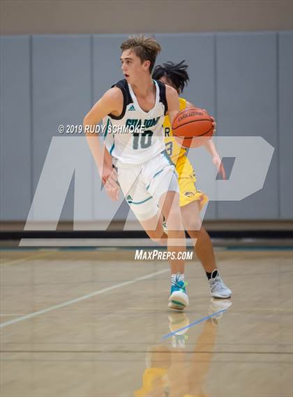 Thumbnail 3 in Guajome Park Academy vs. Liberty Charter (Del Lago Tip-Off Classic) photogallery.