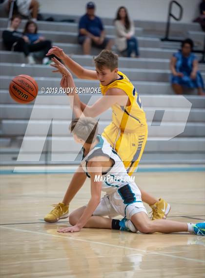 Thumbnail 1 in Guajome Park Academy vs. Liberty Charter (Del Lago Tip-Off Classic) photogallery.