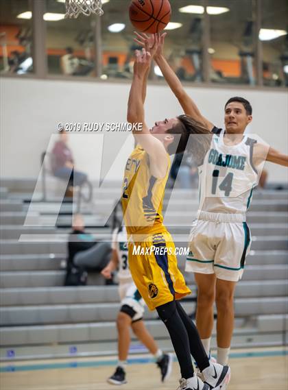 Thumbnail 1 in Guajome Park Academy vs. Liberty Charter (Del Lago Tip-Off Classic) photogallery.