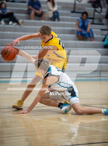 Thumbnail 3 in Guajome Park Academy vs. Liberty Charter (Del Lago Tip-Off Classic) photogallery.
