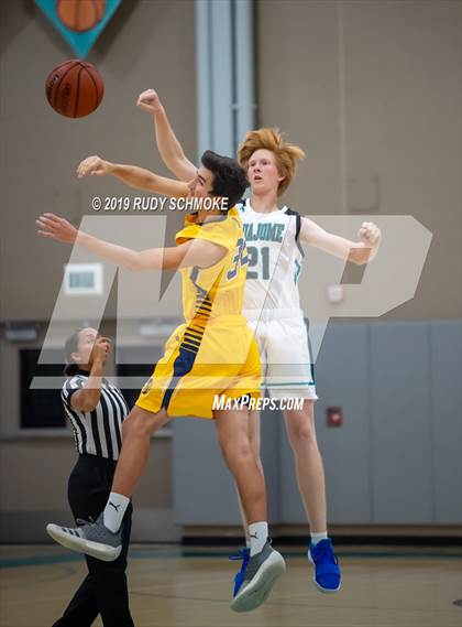 Thumbnail 1 in Guajome Park Academy vs. Liberty Charter (Del Lago Tip-Off Classic) photogallery.