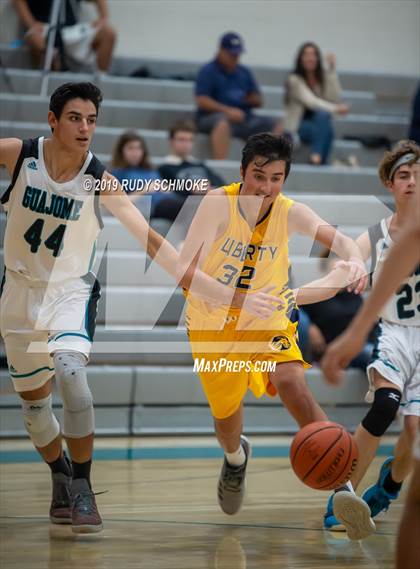 Thumbnail 3 in Guajome Park Academy vs. Liberty Charter (Del Lago Tip-Off Classic) photogallery.
