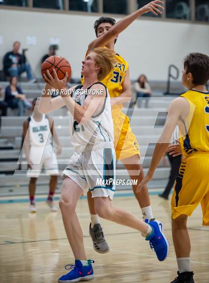 Thumbnail 3 in Guajome Park Academy vs. Liberty Charter (Del Lago Tip-Off Classic) photogallery.