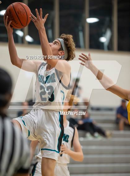 Thumbnail 2 in Guajome Park Academy vs. Liberty Charter (Del Lago Tip-Off Classic) photogallery.