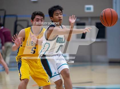 Thumbnail 3 in Guajome Park Academy vs. Liberty Charter (Del Lago Tip-Off Classic) photogallery.