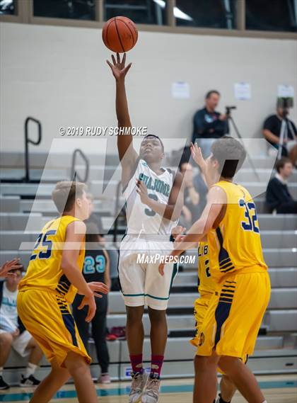 Thumbnail 3 in Guajome Park Academy vs. Liberty Charter (Del Lago Tip-Off Classic) photogallery.