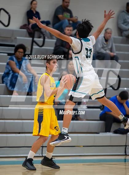 Thumbnail 2 in Guajome Park Academy vs. Liberty Charter (Del Lago Tip-Off Classic) photogallery.