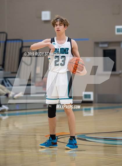 Thumbnail 3 in Guajome Park Academy vs. Liberty Charter (Del Lago Tip-Off Classic) photogallery.
