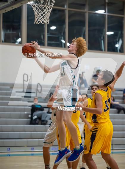Thumbnail 2 in Guajome Park Academy vs. Liberty Charter (Del Lago Tip-Off Classic) photogallery.