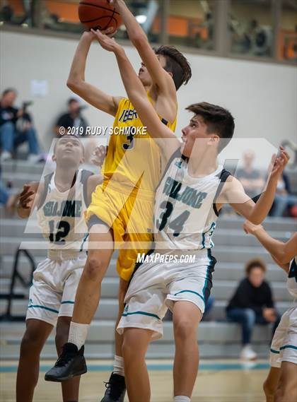 Thumbnail 3 in Guajome Park Academy vs. Liberty Charter (Del Lago Tip-Off Classic) photogallery.