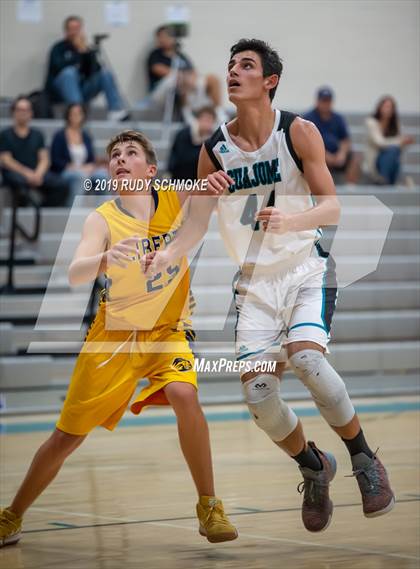 Thumbnail 2 in Guajome Park Academy vs. Liberty Charter (Del Lago Tip-Off Classic) photogallery.