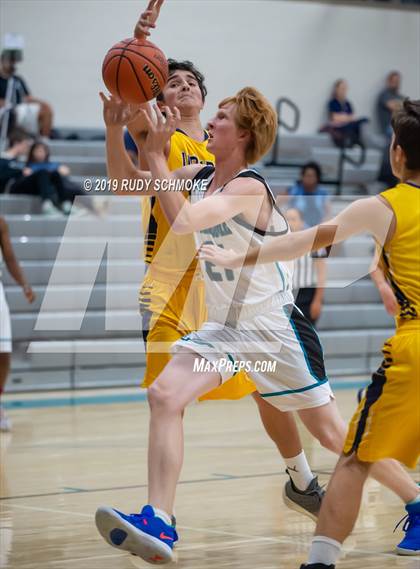 Thumbnail 1 in Guajome Park Academy vs. Liberty Charter (Del Lago Tip-Off Classic) photogallery.