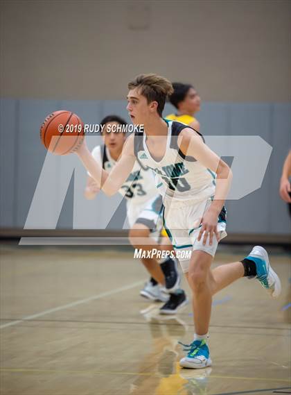 Thumbnail 1 in Guajome Park Academy vs. Liberty Charter (Del Lago Tip-Off Classic) photogallery.