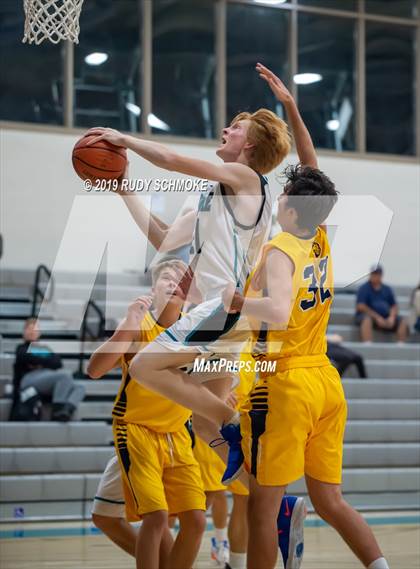 Thumbnail 3 in Guajome Park Academy vs. Liberty Charter (Del Lago Tip-Off Classic) photogallery.