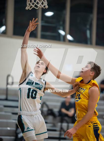 Thumbnail 2 in Guajome Park Academy vs. Liberty Charter (Del Lago Tip-Off Classic) photogallery.