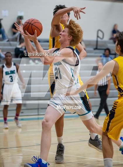 Thumbnail 2 in Guajome Park Academy vs. Liberty Charter (Del Lago Tip-Off Classic) photogallery.