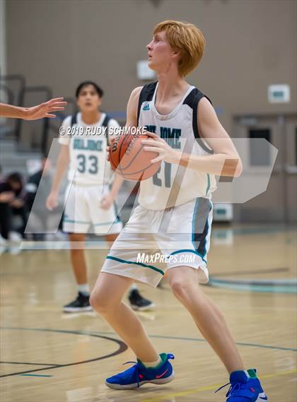 Thumbnail 2 in Guajome Park Academy vs. Liberty Charter (Del Lago Tip-Off Classic) photogallery.