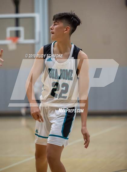 Thumbnail 2 in Guajome Park Academy vs. Liberty Charter (Del Lago Tip-Off Classic) photogallery.