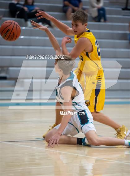 Thumbnail 2 in Guajome Park Academy vs. Liberty Charter (Del Lago Tip-Off Classic) photogallery.