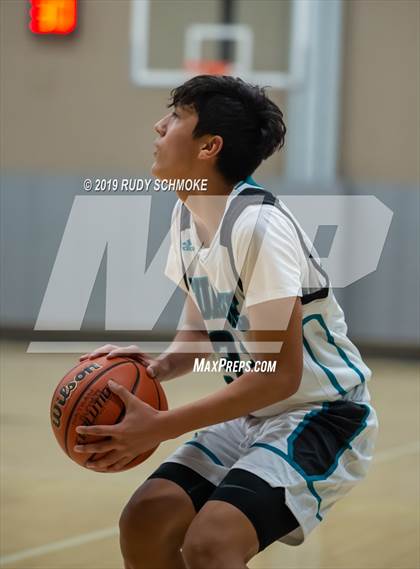 Thumbnail 3 in Guajome Park Academy vs. Liberty Charter (Del Lago Tip-Off Classic) photogallery.