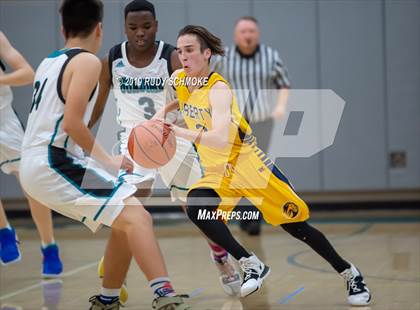 Thumbnail 3 in Guajome Park Academy vs. Liberty Charter (Del Lago Tip-Off Classic) photogallery.