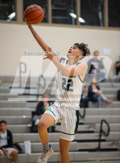 Thumbnail 3 in Guajome Park Academy vs. Liberty Charter (Del Lago Tip-Off Classic) photogallery.