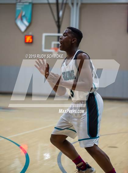 Thumbnail 3 in Guajome Park Academy vs. Liberty Charter (Del Lago Tip-Off Classic) photogallery.