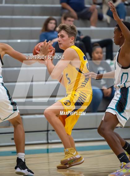 Thumbnail 3 in Guajome Park Academy vs. Liberty Charter (Del Lago Tip-Off Classic) photogallery.