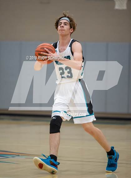 Thumbnail 1 in Guajome Park Academy vs. Liberty Charter (Del Lago Tip-Off Classic) photogallery.