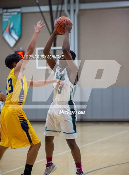 Thumbnail 1 in Guajome Park Academy vs. Liberty Charter (Del Lago Tip-Off Classic) photogallery.