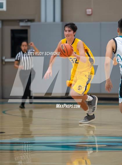 Thumbnail 2 in Guajome Park Academy vs. Liberty Charter (Del Lago Tip-Off Classic) photogallery.