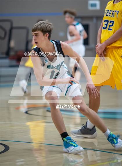 Thumbnail 3 in Guajome Park Academy vs. Liberty Charter (Del Lago Tip-Off Classic) photogallery.