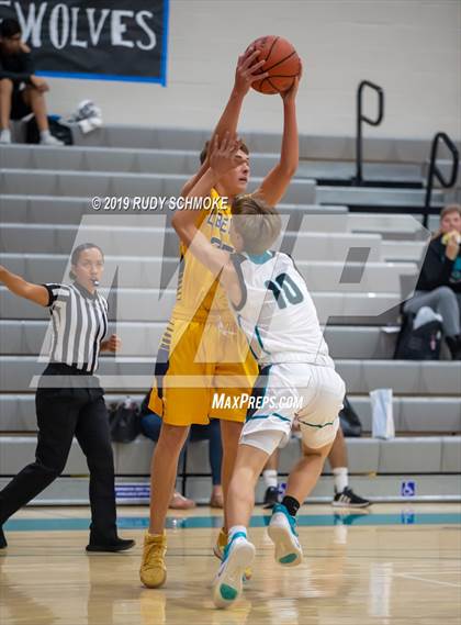 Thumbnail 2 in Guajome Park Academy vs. Liberty Charter (Del Lago Tip-Off Classic) photogallery.