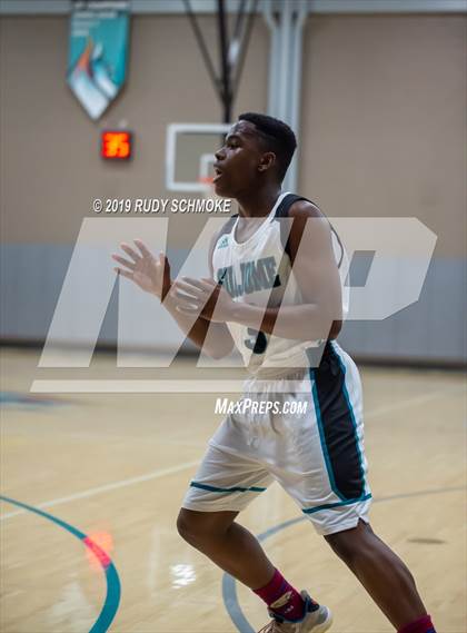 Thumbnail 2 in Guajome Park Academy vs. Liberty Charter (Del Lago Tip-Off Classic) photogallery.