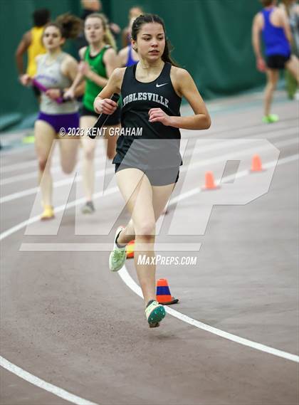 Thumbnail 2 in Hoosier Crossroads Conference Indoor Invitational photogallery.