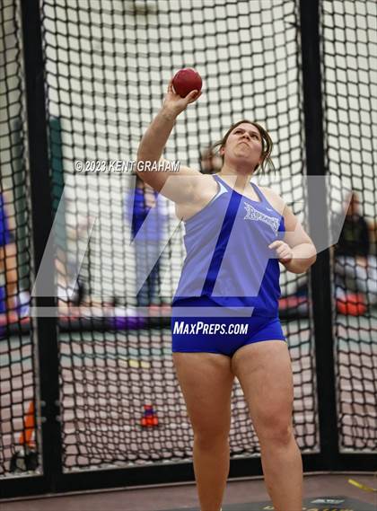 Thumbnail 2 in Hoosier Crossroads Conference Indoor Invitational photogallery.